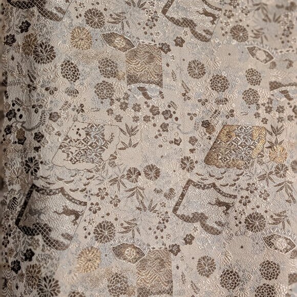 Vintage Gold Silk Duster - Picture 5 of 5